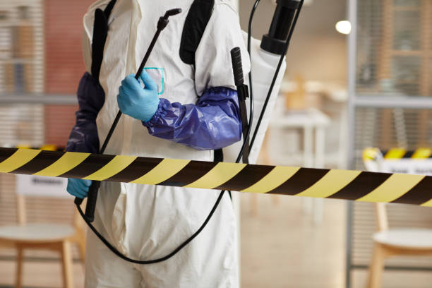 Professional Blood Cleanup technician working in Genoa, NV